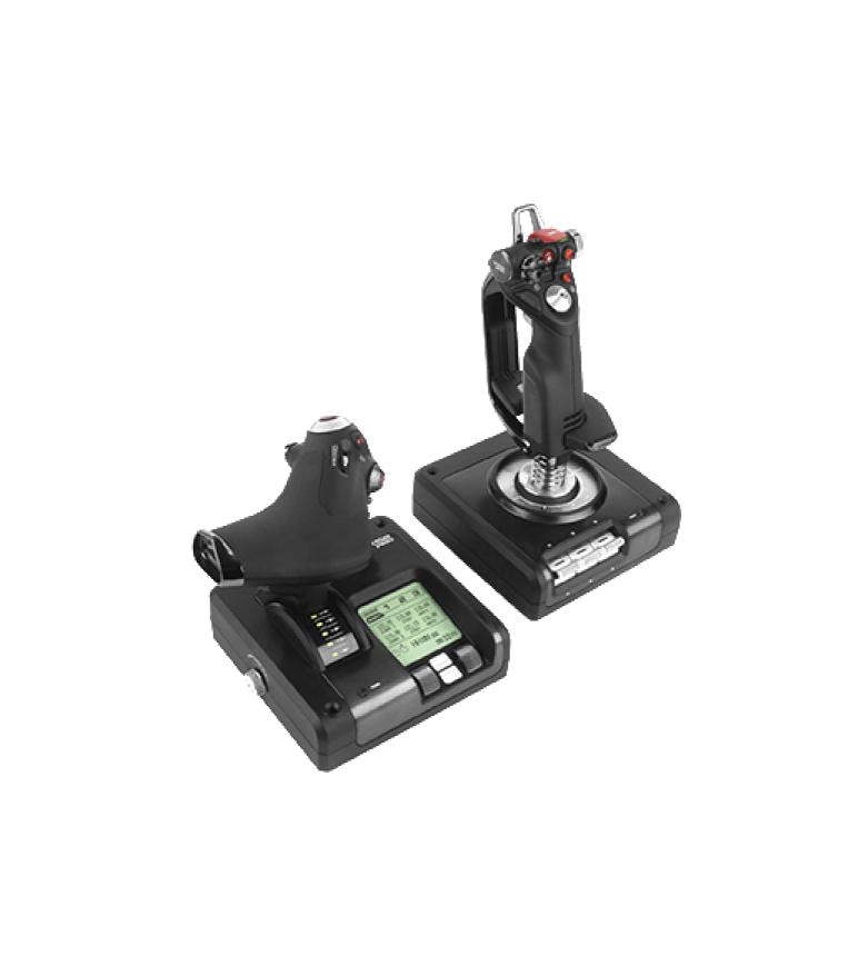 Logitech Simulations-Controller G Saitek X52 Professional H Flugsimulations-Controller mit Schubregler und Stick