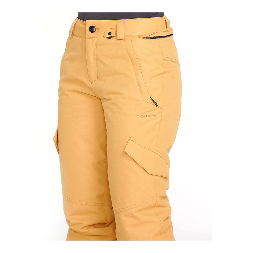 Volcom BRIDGER - Pantalon snow Femme caramel