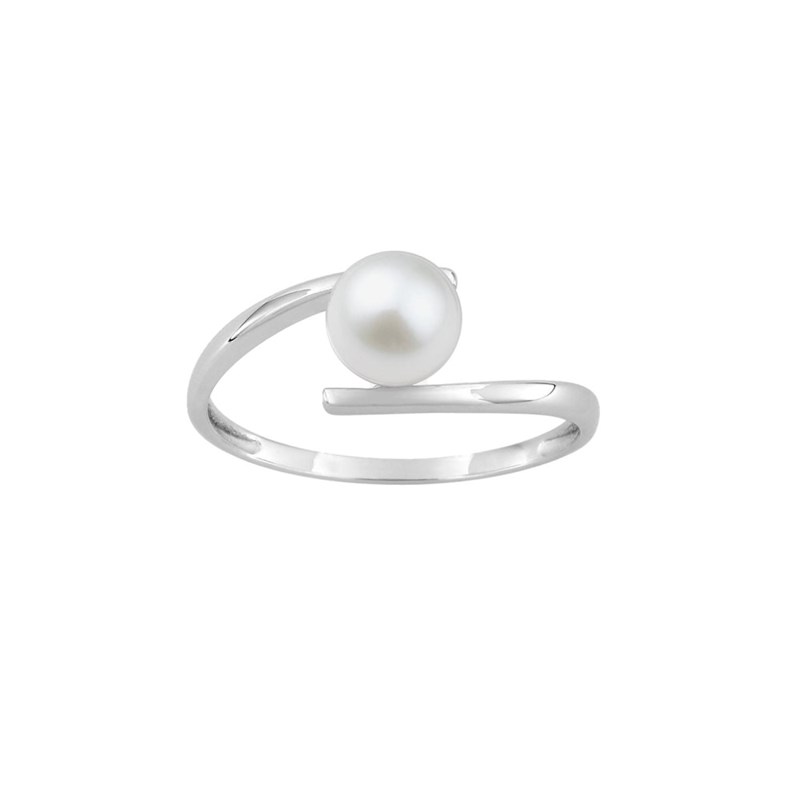 Bague femme - perle - Or 9 Carats