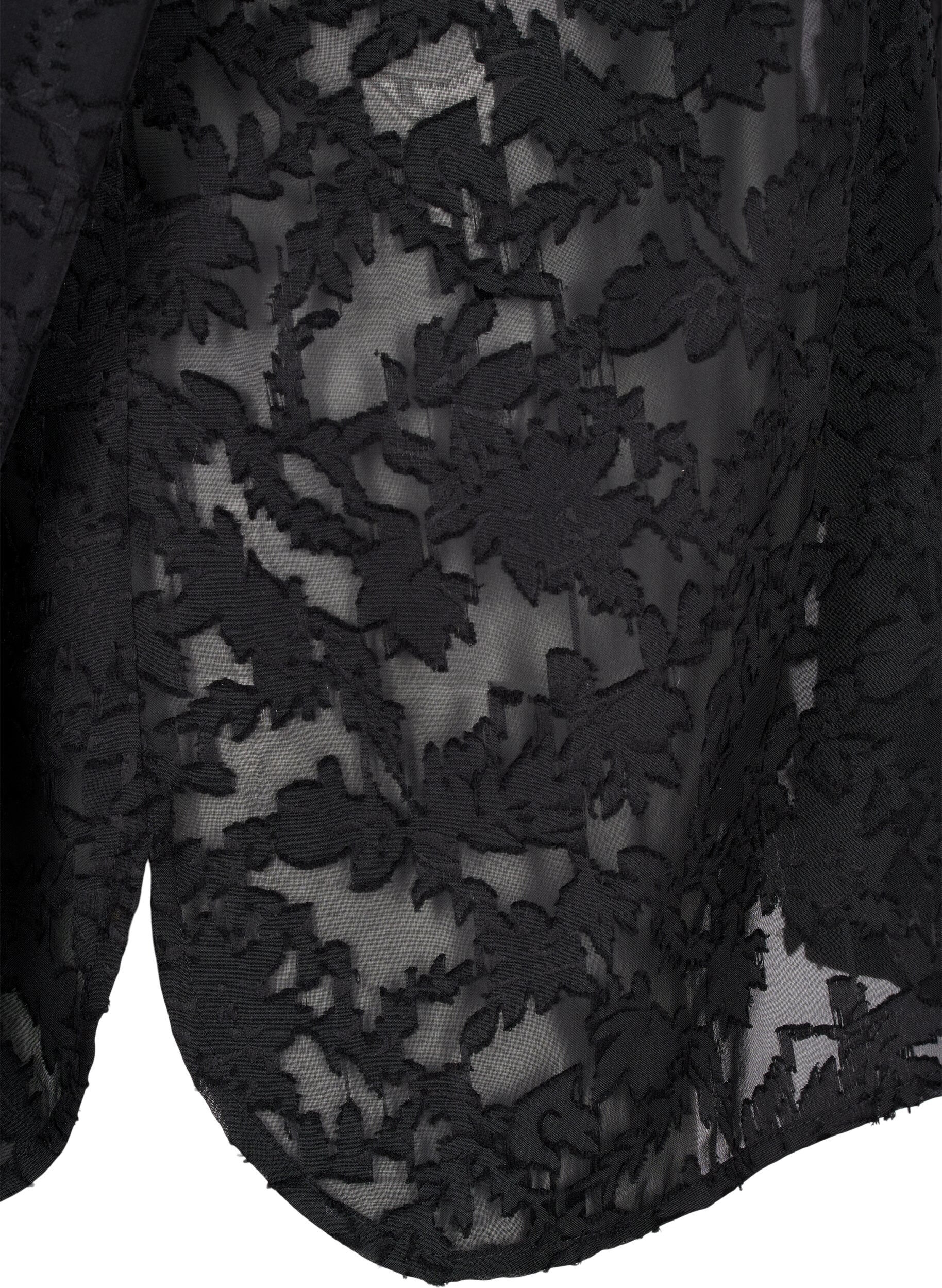 Jacquard skjorte med knapper
