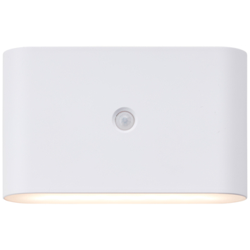 Brilliant magnetische wandlamp Xino wit USB 3W met sensor