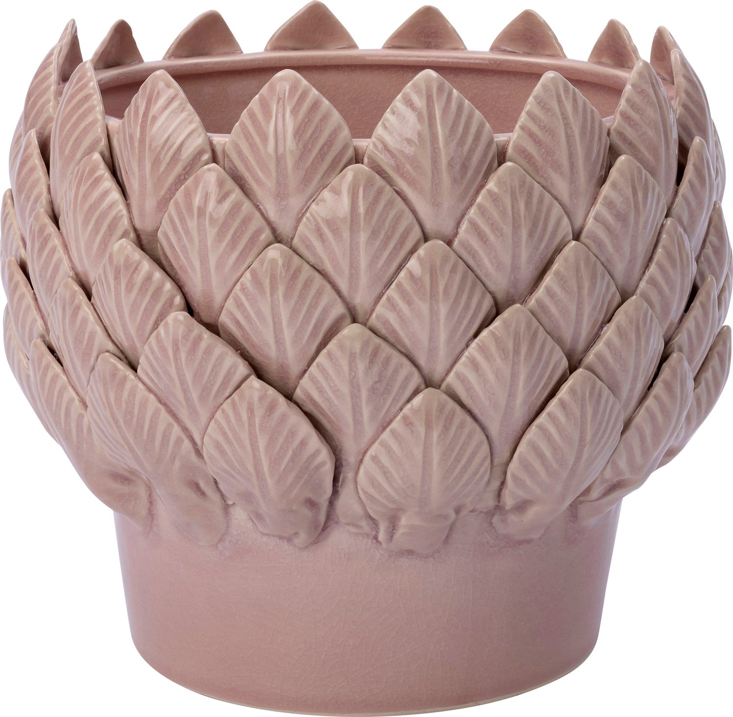 Intratuin bloempot Tobias roze D 18 H 16 cm