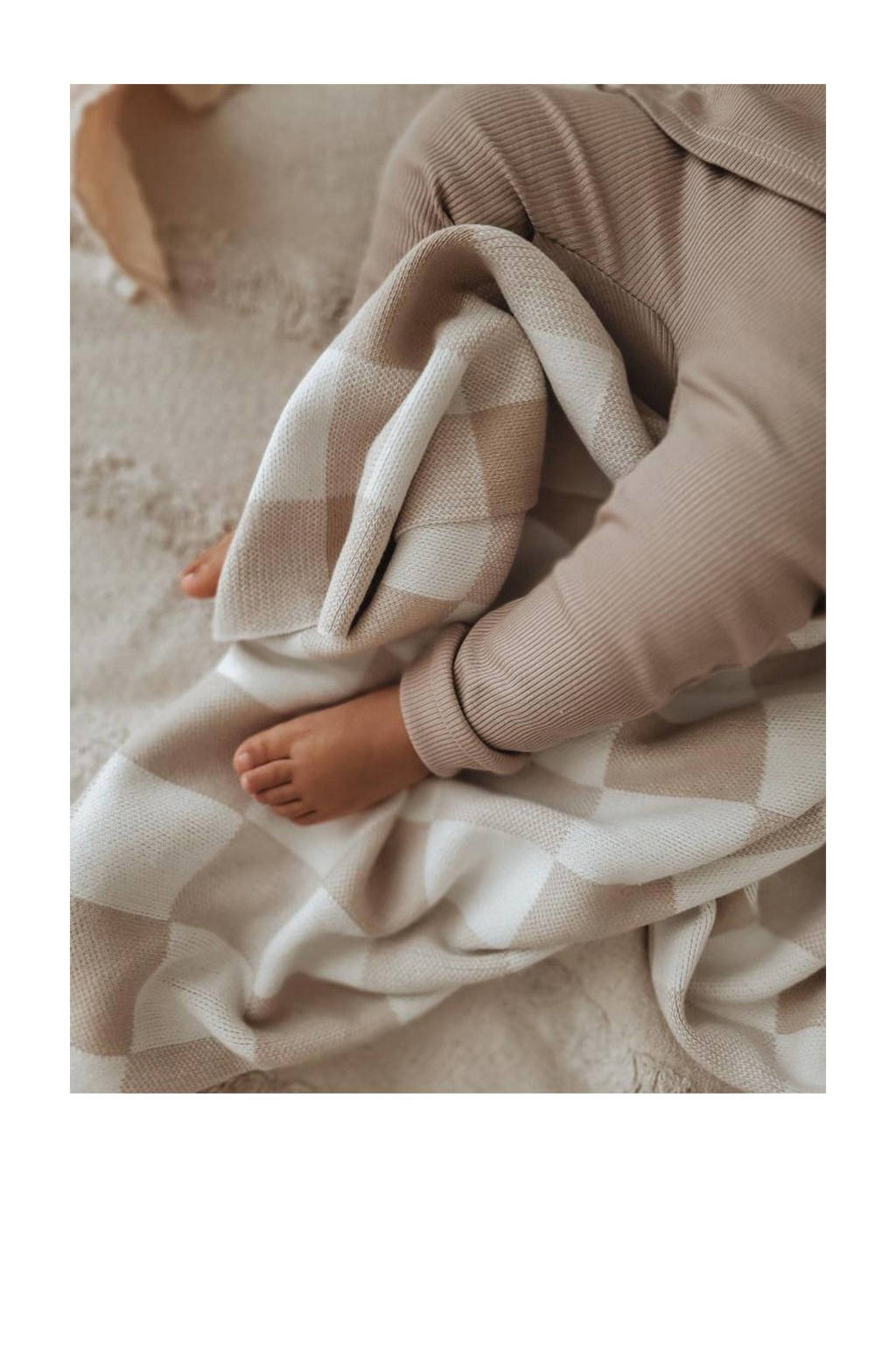 Babystyling baby broek beige