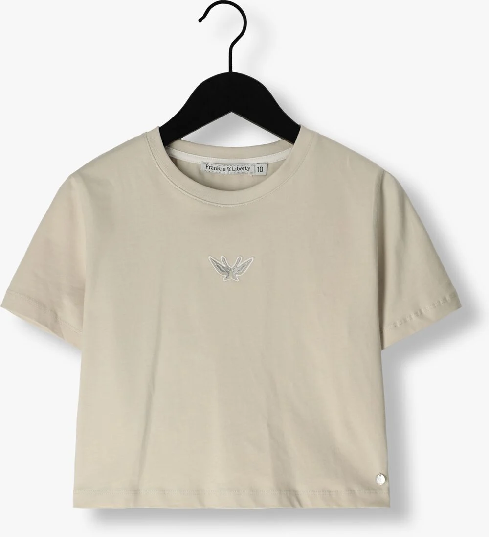 FRANKIE & LIBERTY zand frankie & liberty t-shirt marina tee