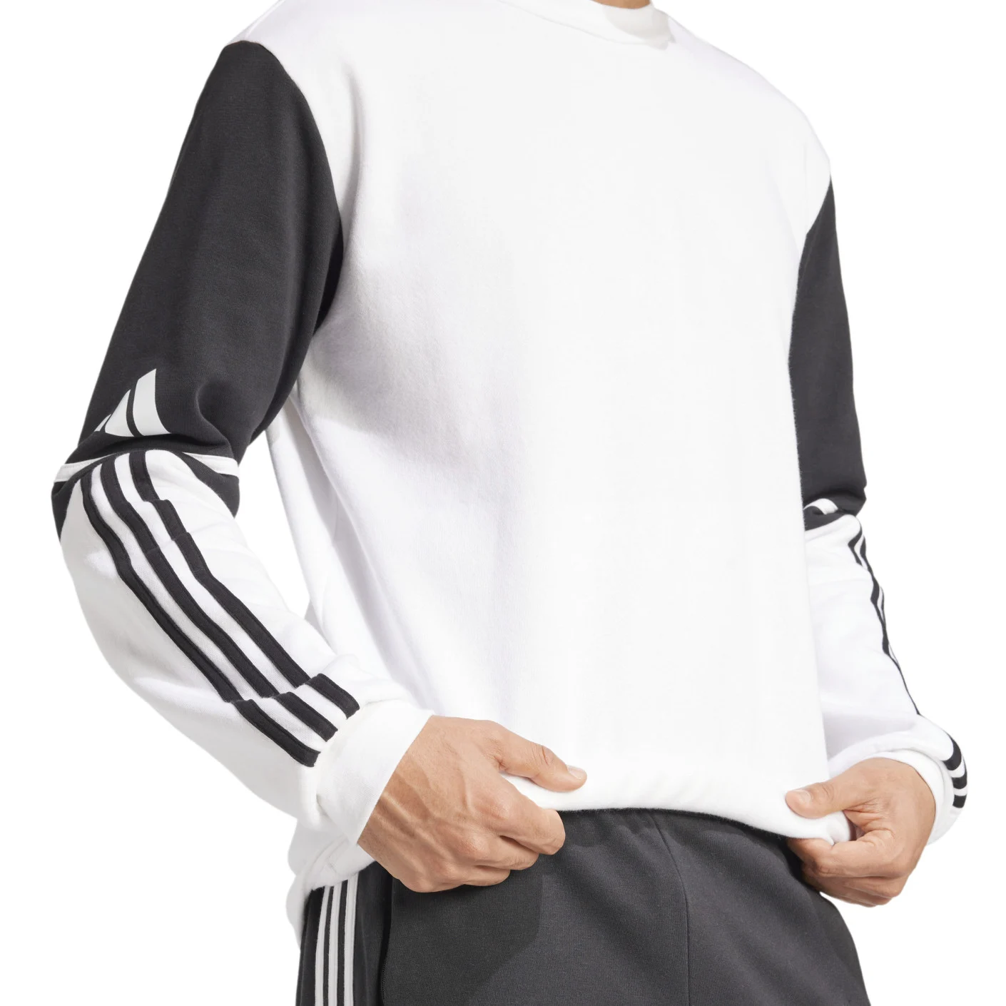 Adidas Squadra 25 Sweater Wit Zwart