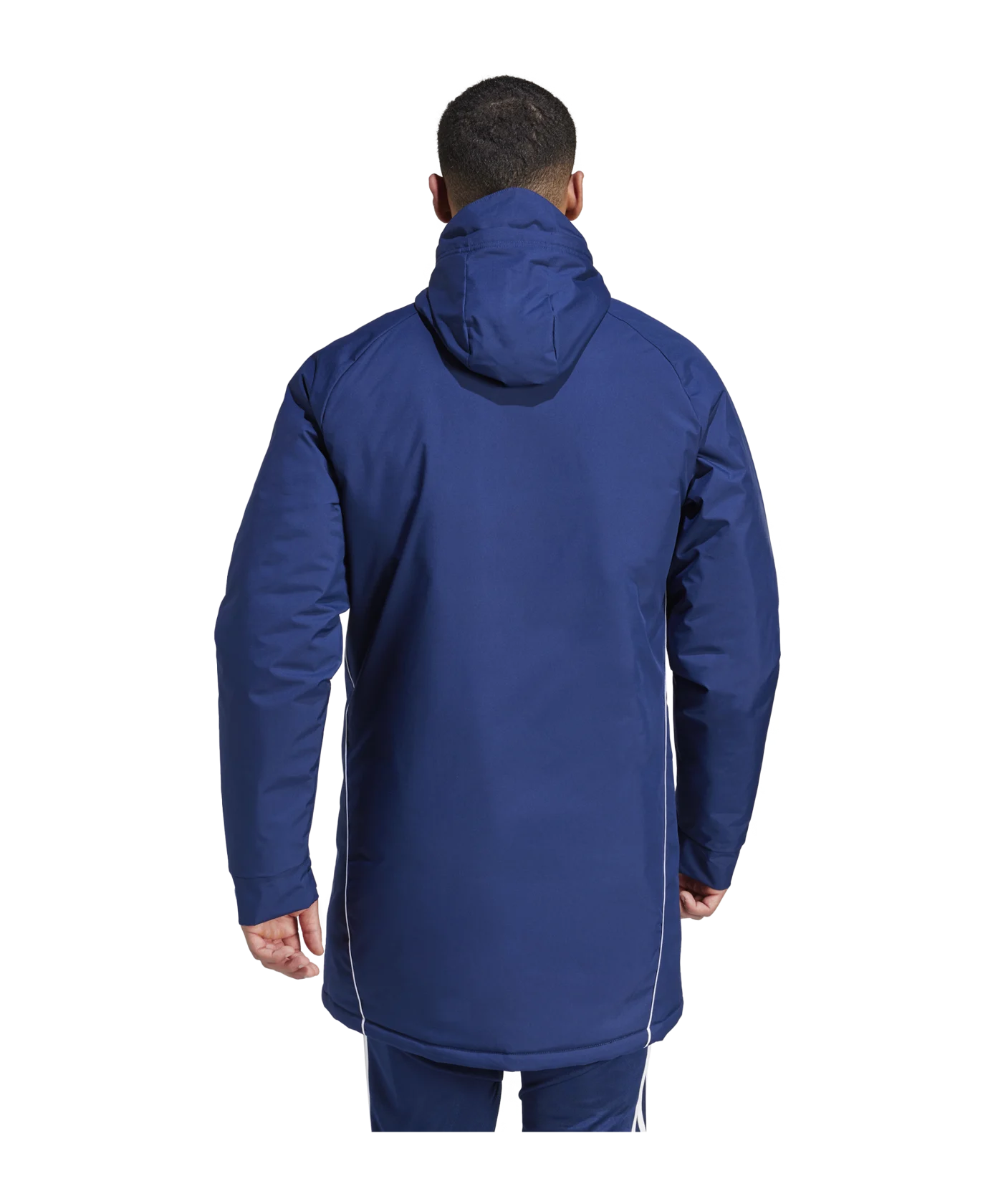 adidas Tiro 24 Kapuzenjacke Blau Weiss
