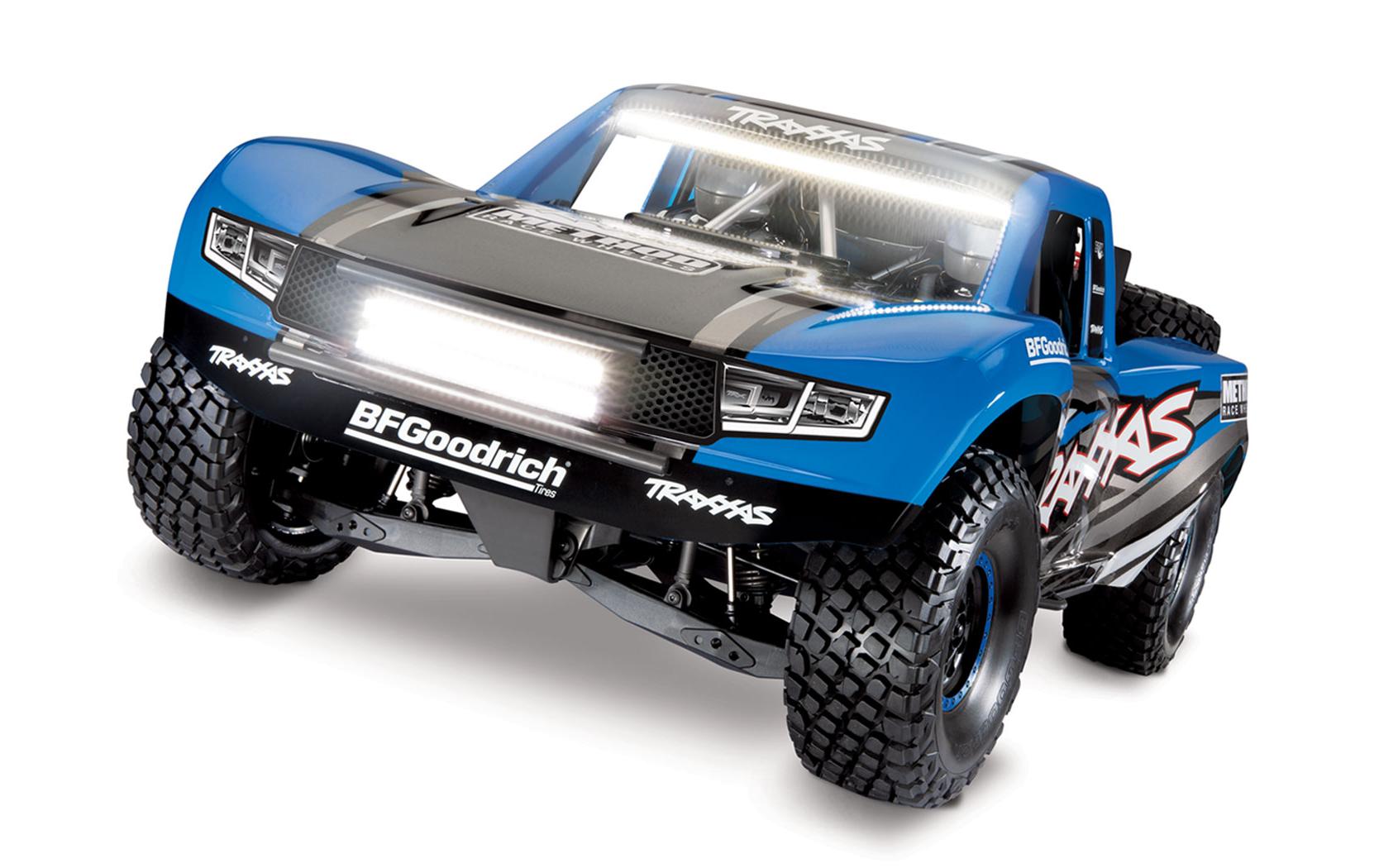 Trophy Truck Unlimited Desert Racer 4x4 Blau ARTR 1:7<br>Pro Scale Trophy Truck mit VXL-6S Brushless Antrieb