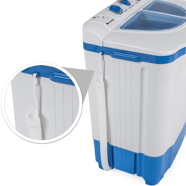Mini vaskemaskine med 4,5 kg. vask og 3,5 kg. centrifugering