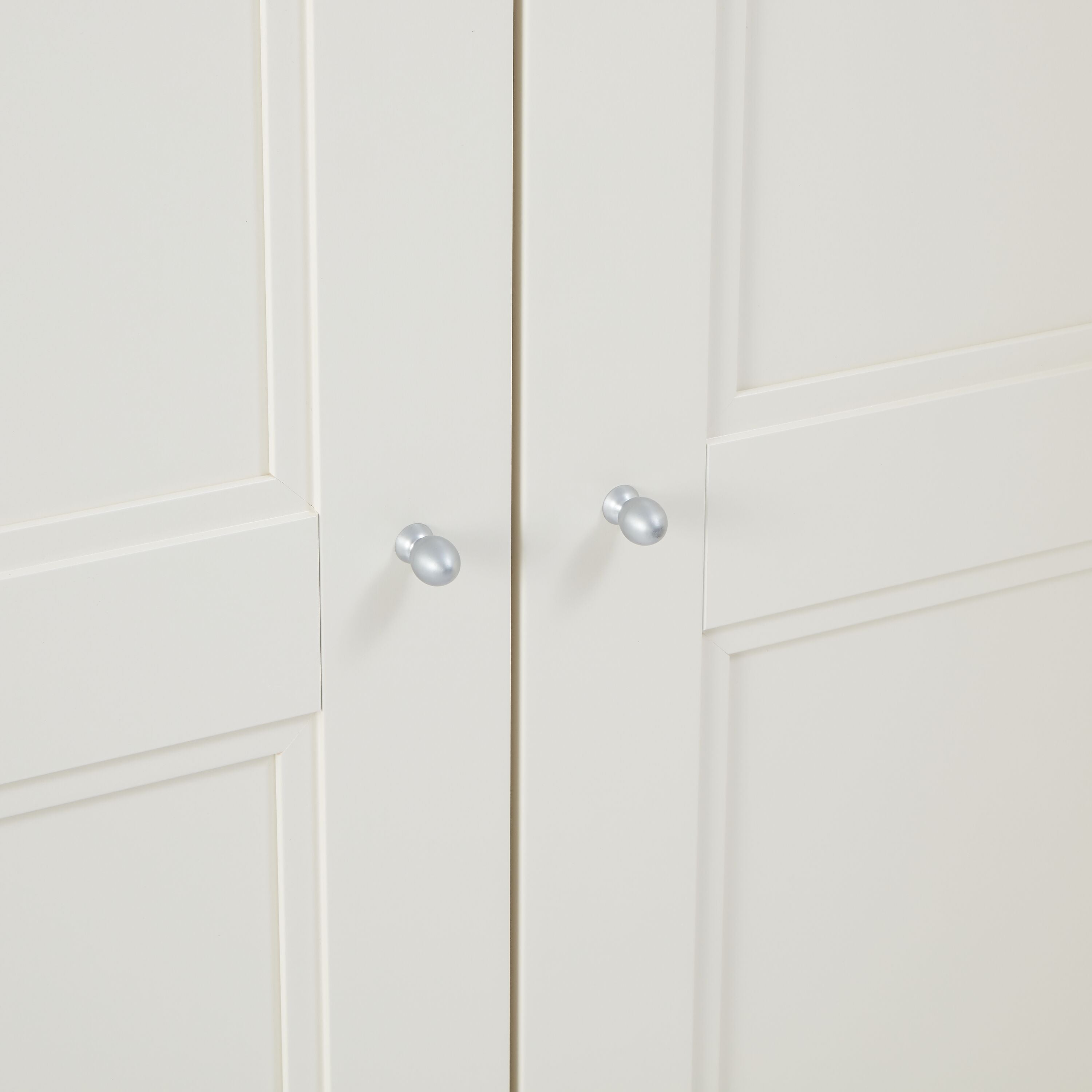 MODUL Drehtürenschrank - Creme / B: 202.0 cm x T: 58.0 cm x H: 220.0 cm