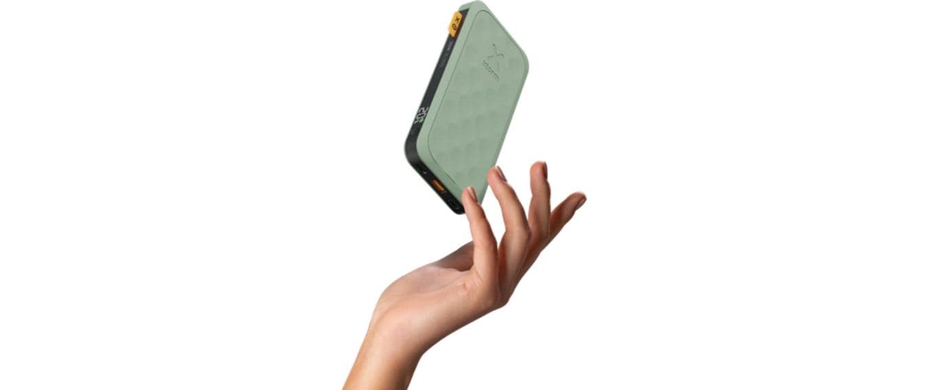 Powerbank FS5103U 10000 mAh, Grün2x USB-C, 1x USB-A Fuel Series Sage Green
