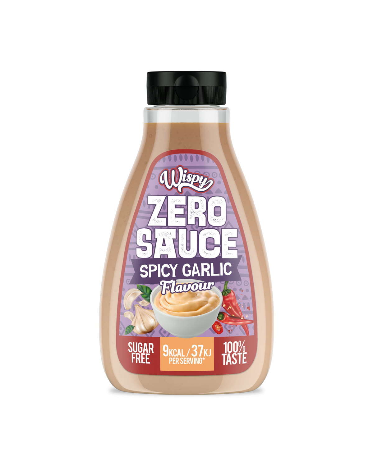 Wispy Zero Sauce Spicy Garlic 430g