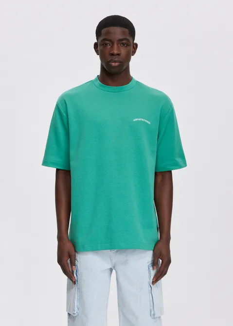 T-shirt met print garments groen (GRN)