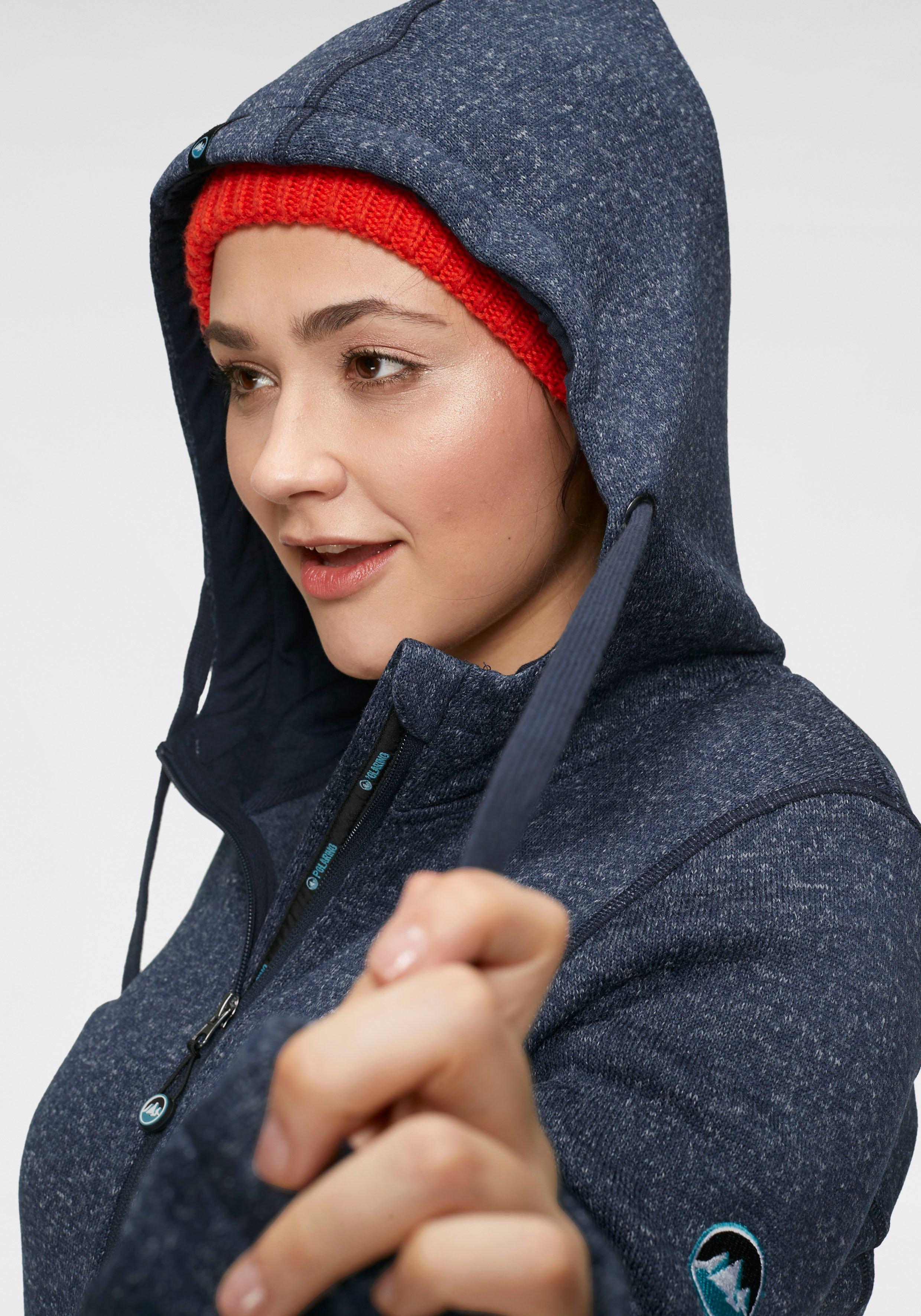 Strickfleecejacke