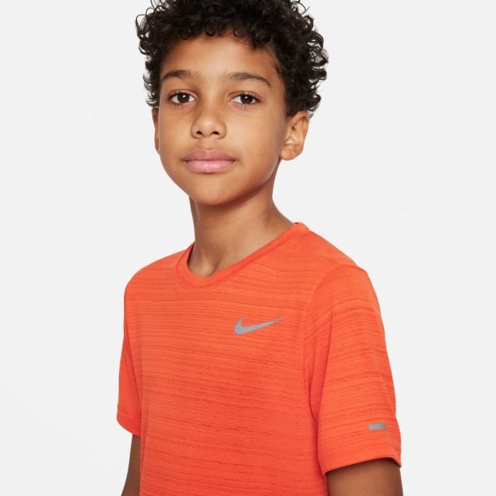 Nike Junior T-shirts Dri-Fit Miler Orange