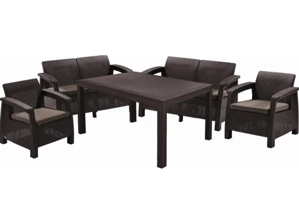Keter Plastic Garden Furniture Corfu Fiesta Se
