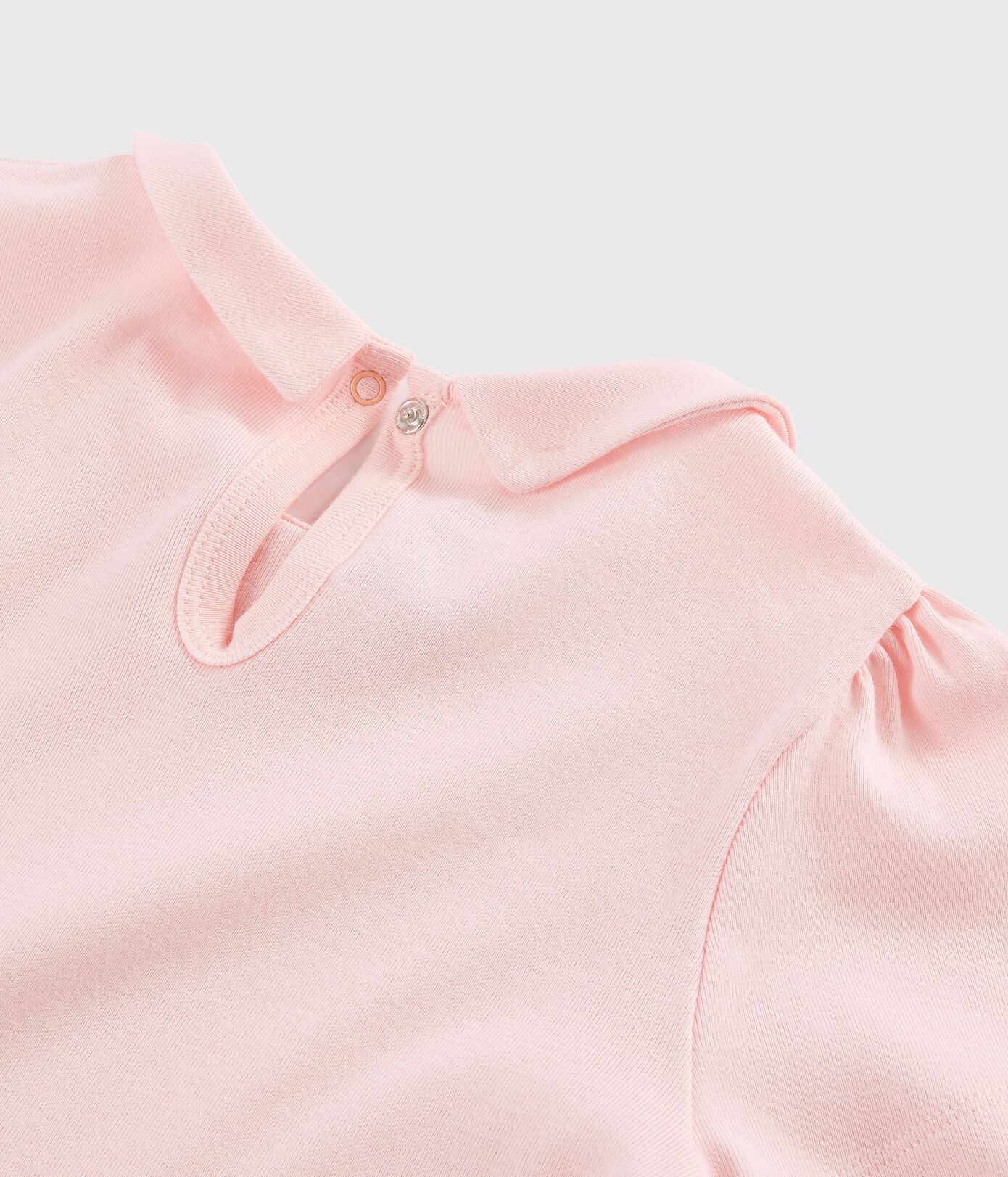 Tee-shirt manches courtes en coton enfant fille