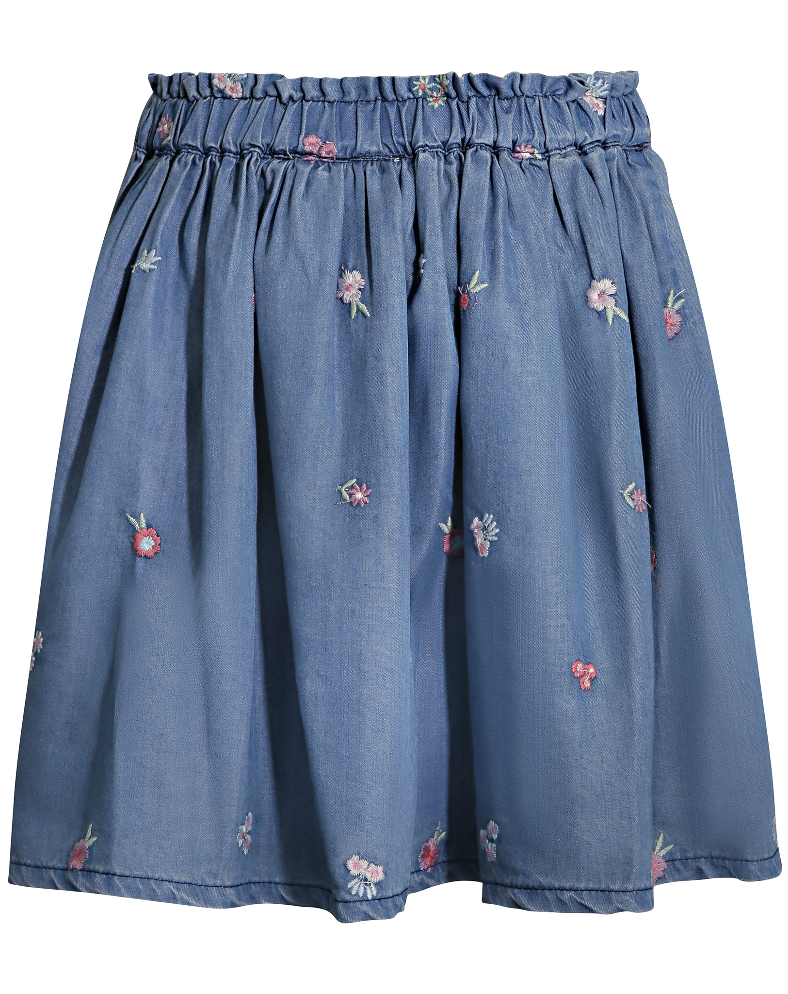 Jeansrock BLUMEN in jeans blue