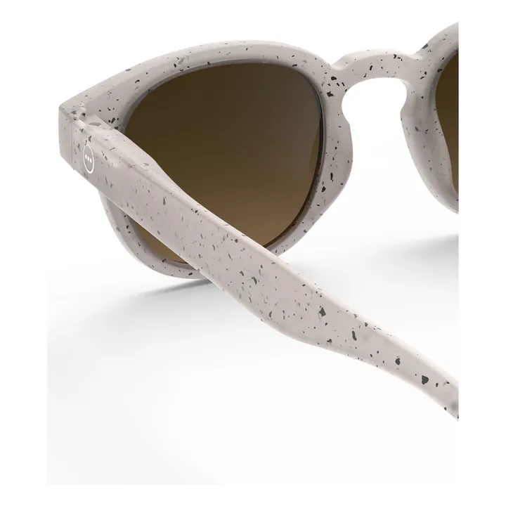 IZIPIZI Lunettes de Soleil #C Effet Moucheté Junior | Ecru
