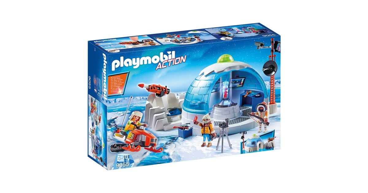 PLAYMOBILAction - Hoofdkwartier Poolexpeditie Constructiespeelgoed  (9055)