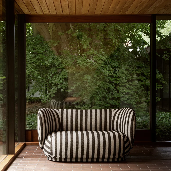 Ferm Living - Rico Sofa, 2-Sitzer, sand (Bouclé)