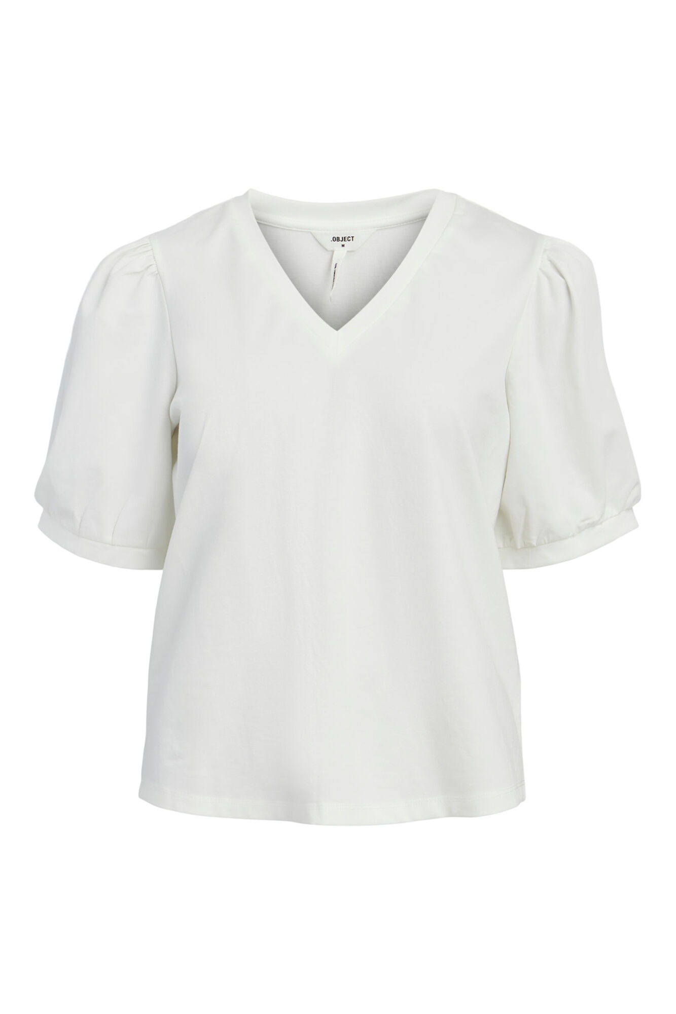 Blusa com mangas bufantes - Branca
