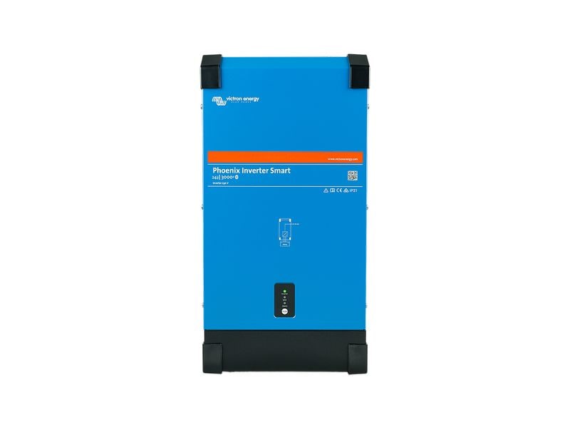 Victron Wechselrichter Phoenix Inverter Smart 24 V 3000 VA Wechselrichter mit ECO-Modus, hoher Einschaltleistung und maximalem Wirkungsgrad von 94%