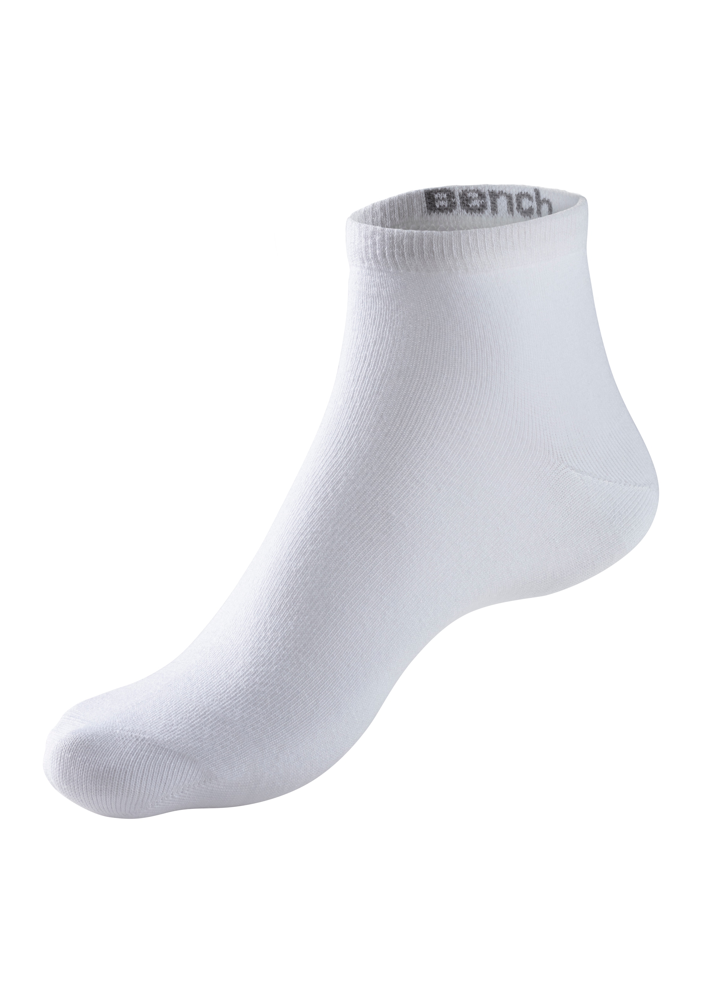 Bench. Kurzsocken Packung, 6 Stk. tlg. mit eingestricktem Markenlogo im Bündchen