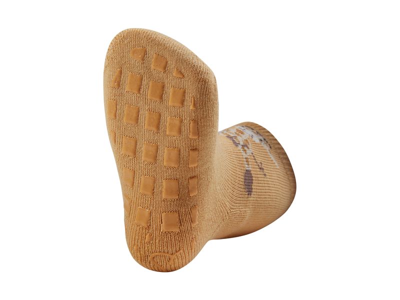 Sterntaler Antirutsch-Socken 2er Set Safari Ocker Gr. 19/20 Rutschfeste Socken für Kinder