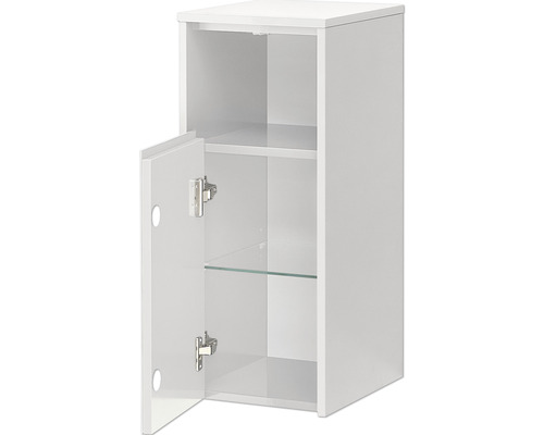 Pelipal xpressline 3261 highboard, wit met glazen front, BxHxD 30 x 72 x 33 cm