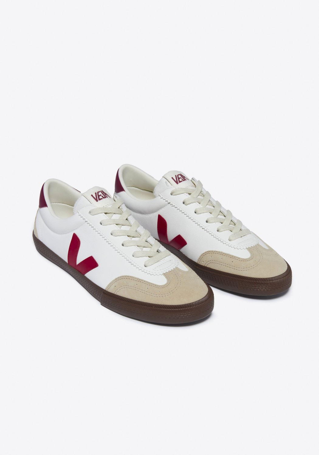 Veja Sneaker Volley O.T. Leather White Pekin Bark