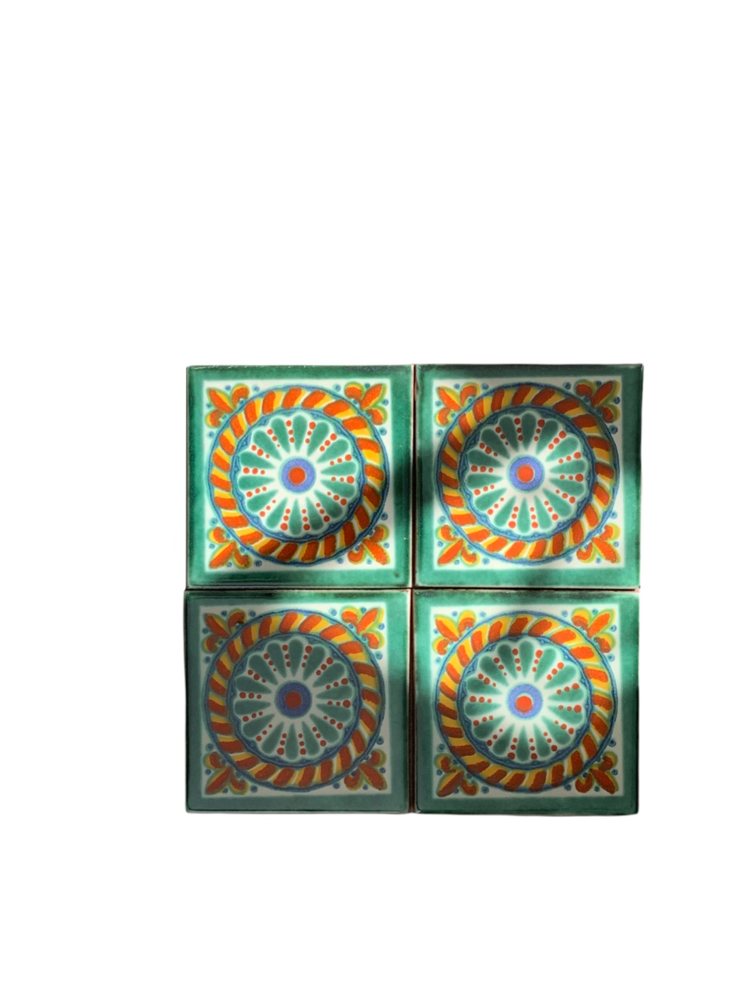 Kachel 'Orla', multicolor, T 10 cm, B 10 cm, H 0,5 cm von fischer's lagerhaus