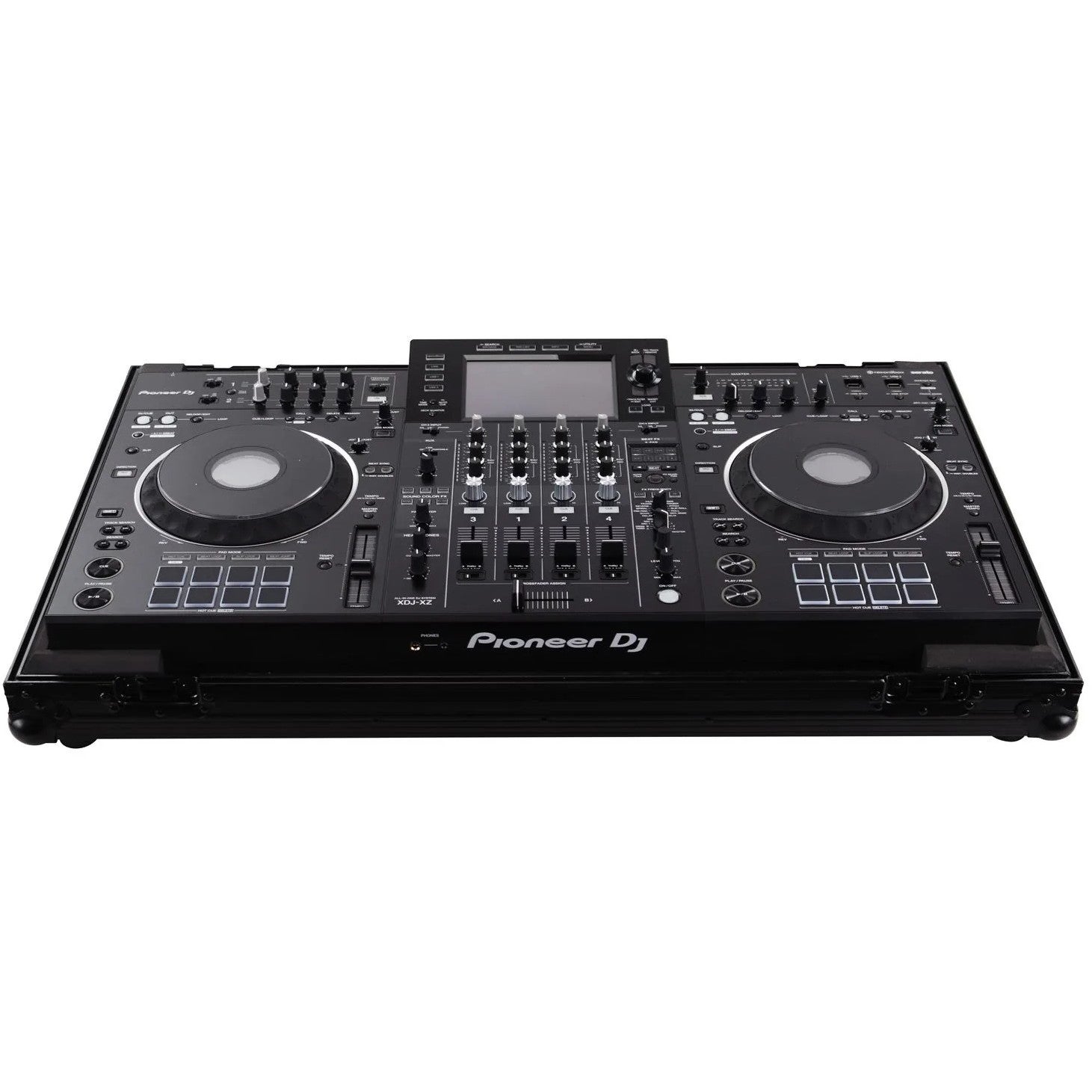 Odyssey FZPIXDJXZWBL case voor XDJ-XZ Black Label Low Profile met wielen