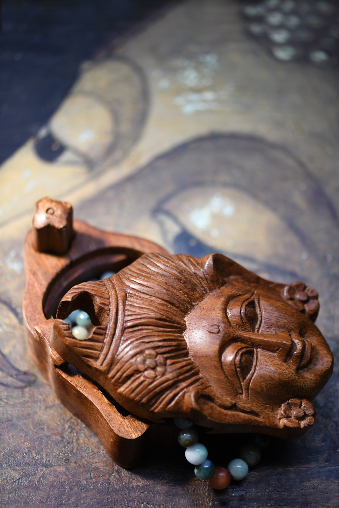 Secret Box 'Dewi', natur, T 6 cm, B 15 cm, H 9 cm von fischer's lagerhaus