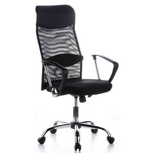 Home Office Chefsessel PURE NET Kunstleder/Netzstoff mit Armlehnen hjh OFFICE