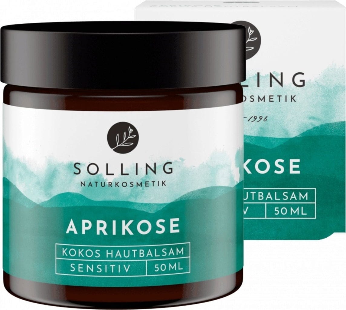 SOLLING Naturkosmetik  Aprikose Kokos Hautbalsam, 50 ml