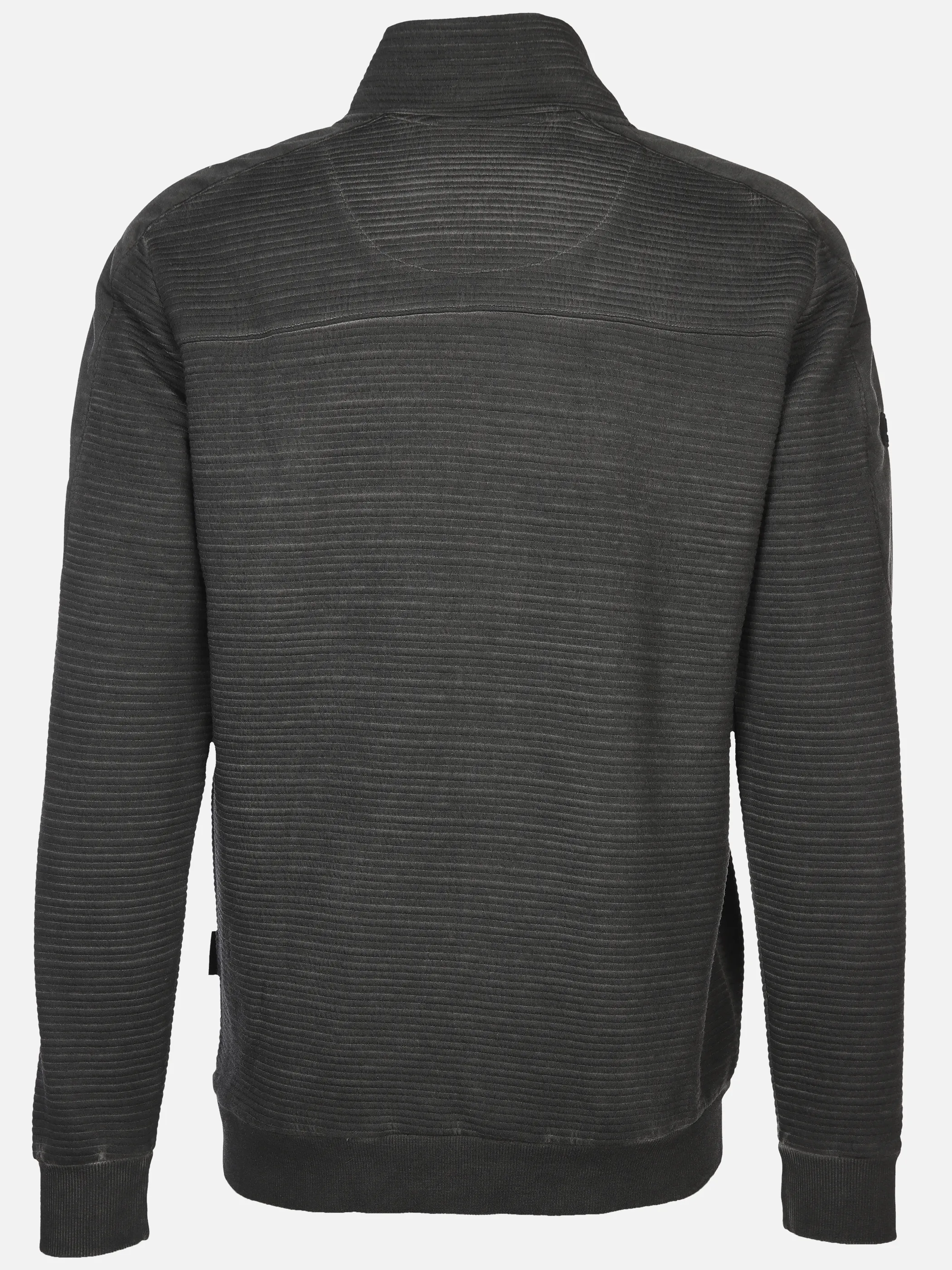 Herren Sweatjacke in verwaschener Optik