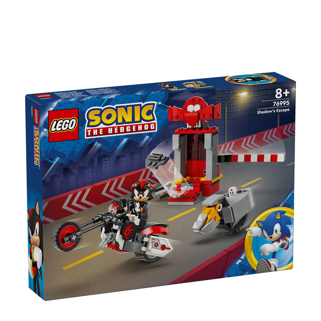 De grote ontsnapping van SonicShadow the Hedgehog ontsnapping Actiefiguren en Motor Speelgoed 76995