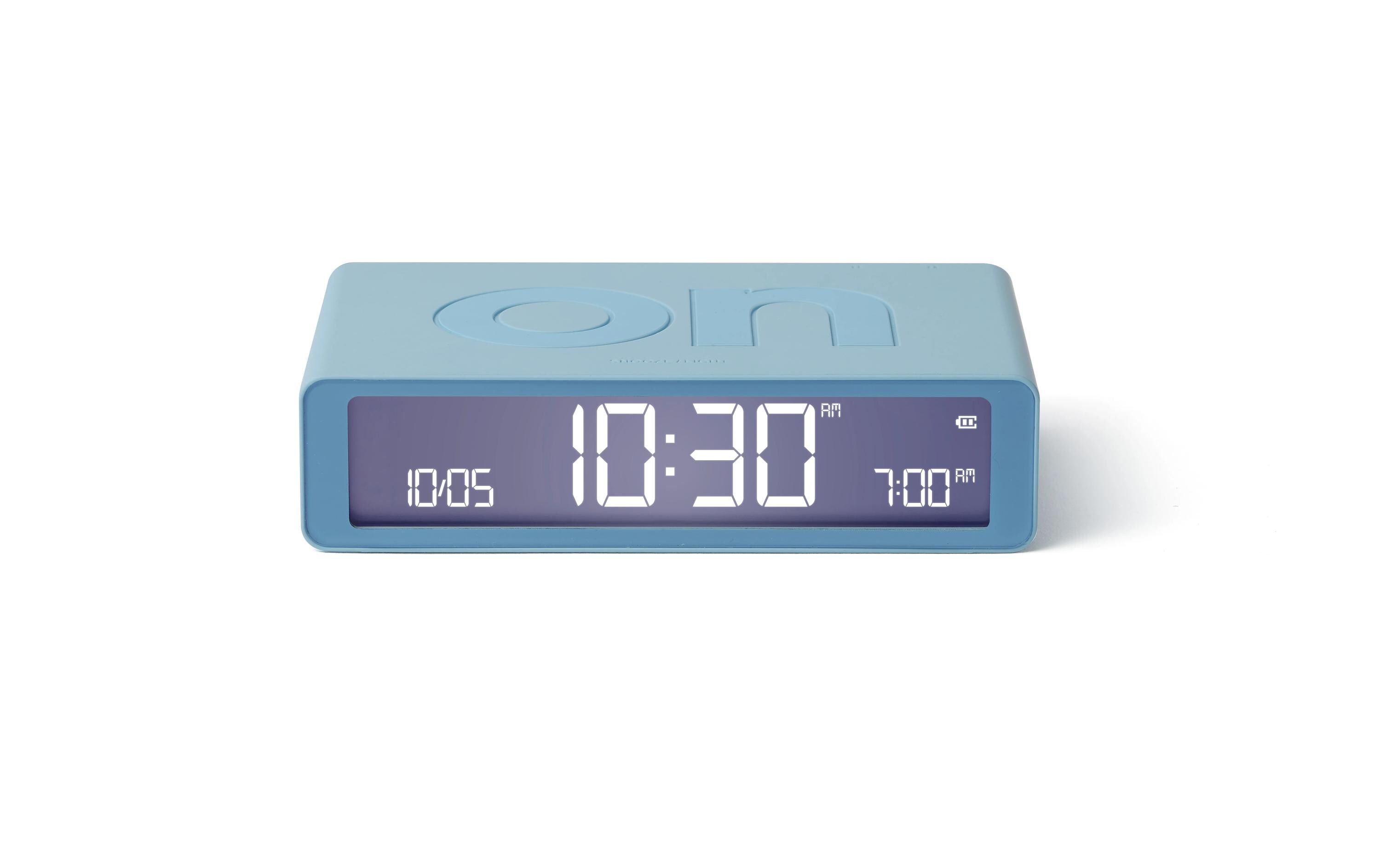 Digitalwecker Flip Classic HellblauLCD-Wecker