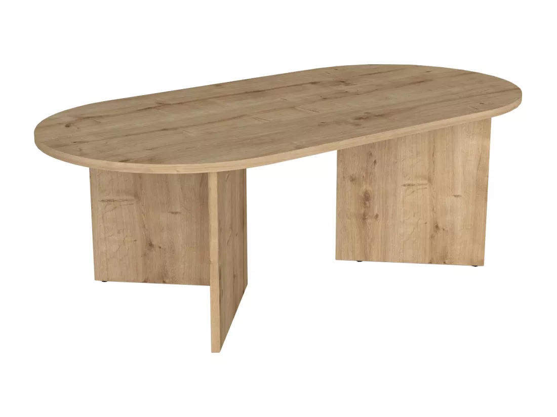 Table basse - Naturel clair - TOPANIA