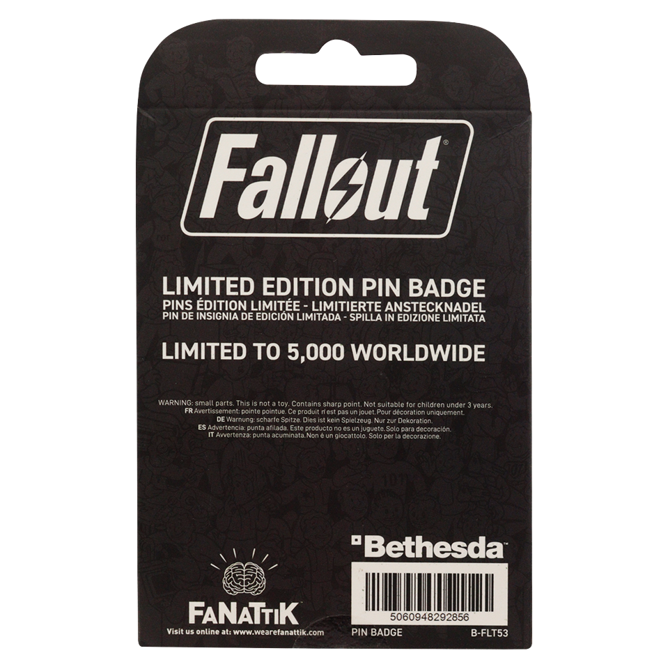 Fallout Limited Edition Vault Boy Pin Badge