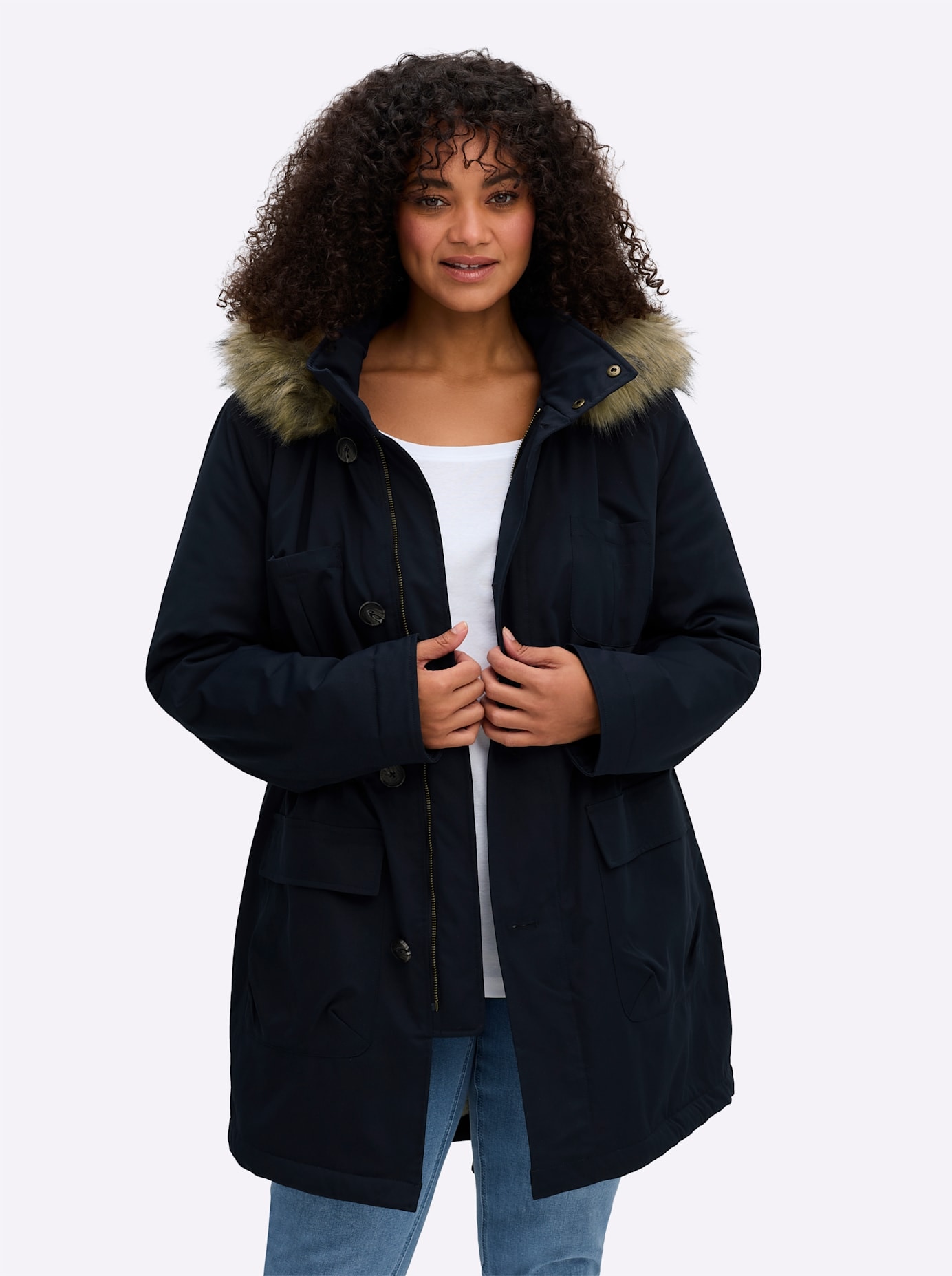 sheego by Joe Browns Parka mitKapuze