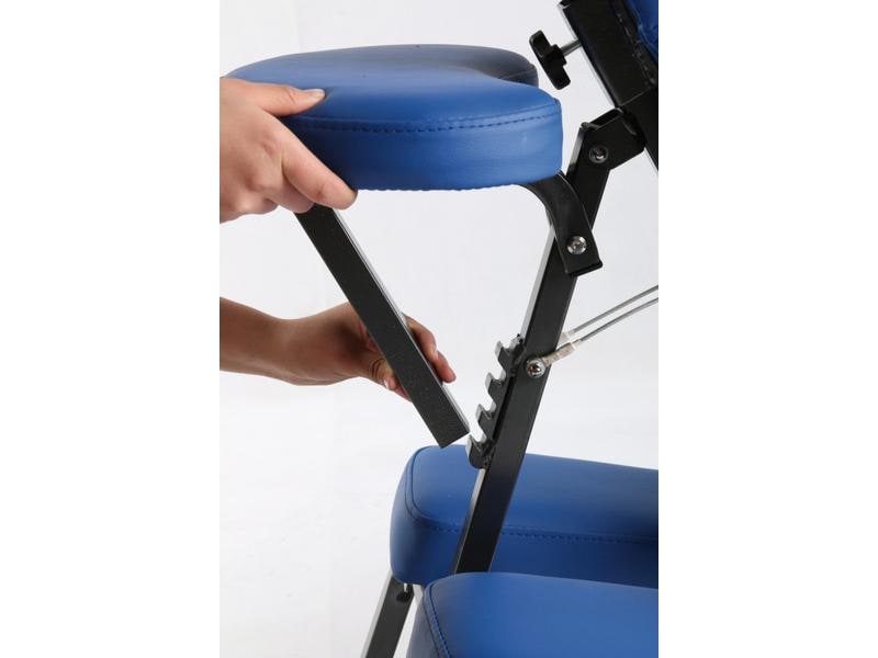 SISSEL Massage Chair blau inkl. Tragtasche Portabler Massagestuhl