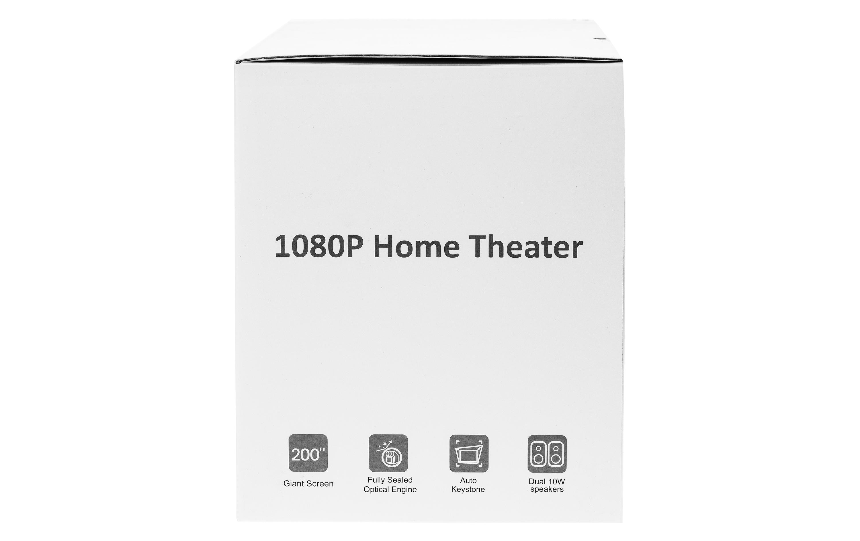 Projektor Mini<br>Kleiner, portabler Beamer, Full-HD