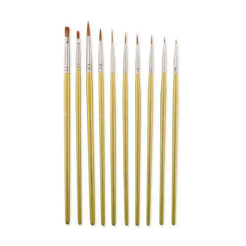Royal & Langnickel® Brown Taklon Pinselset RSET-9503