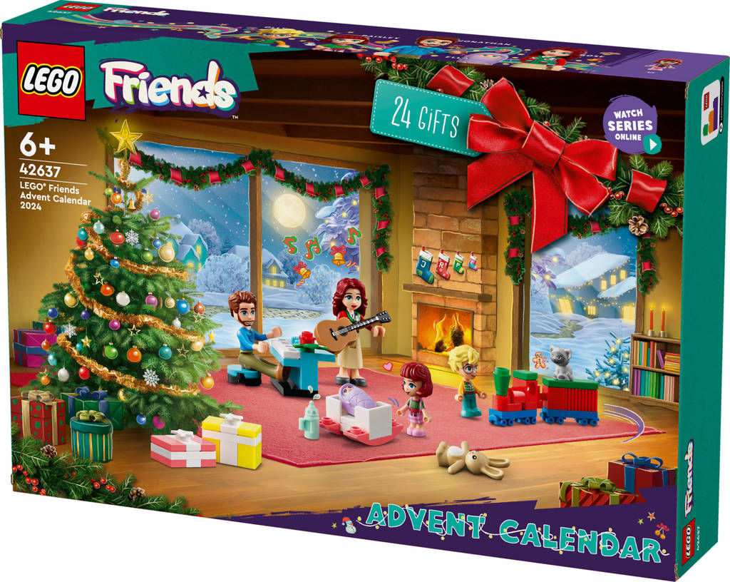 Tellen is weten.Friends adventkalender 2024, Kerst Speelgoed voor Kinderen 42637