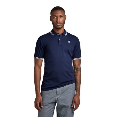 Polo à manches courtes homme Dunda Slim Stripe G-STAR
