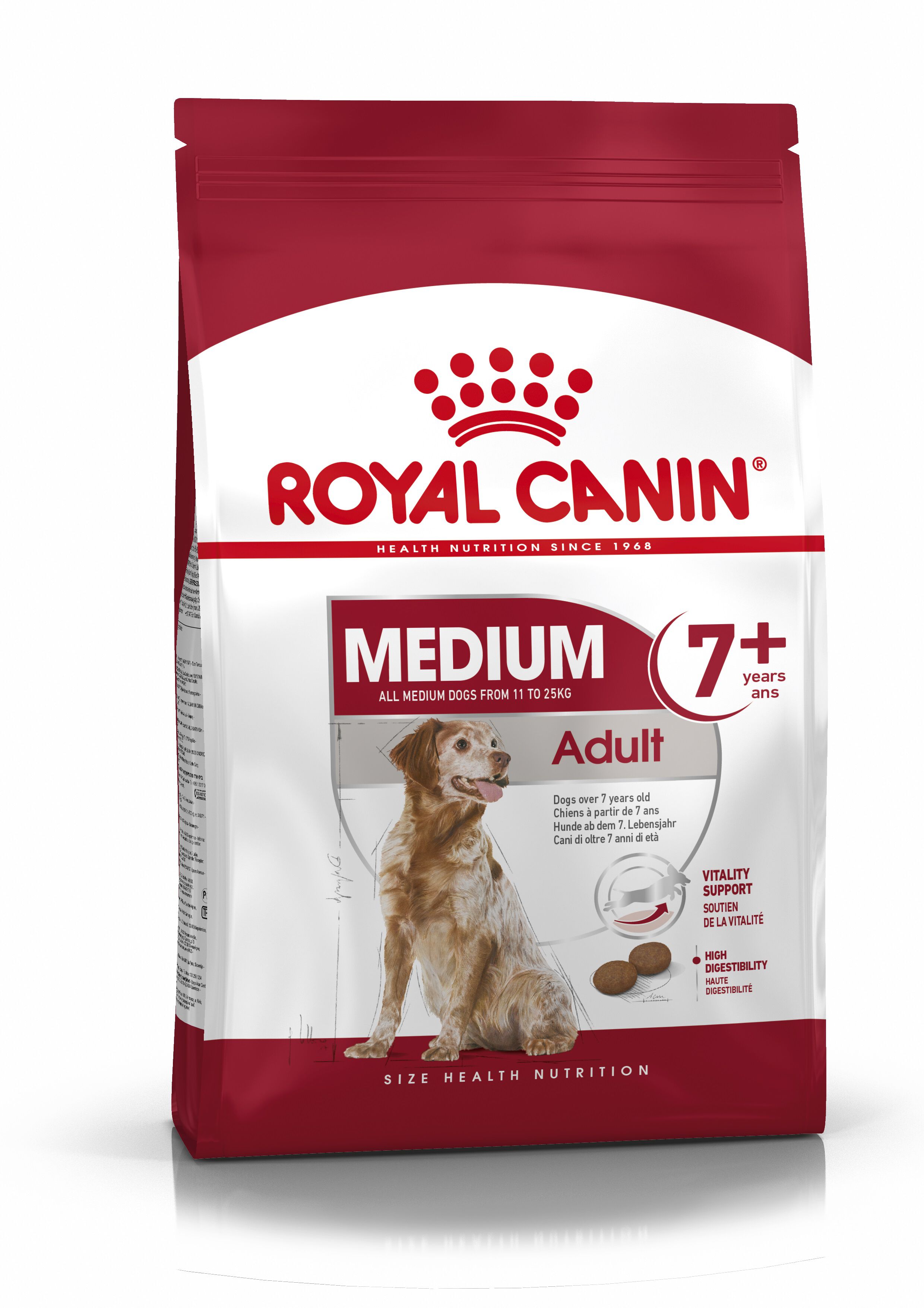 Royal Canin SHN Medium Adult 7  - Hondenvoer - 4 Kilogram - gevogelte