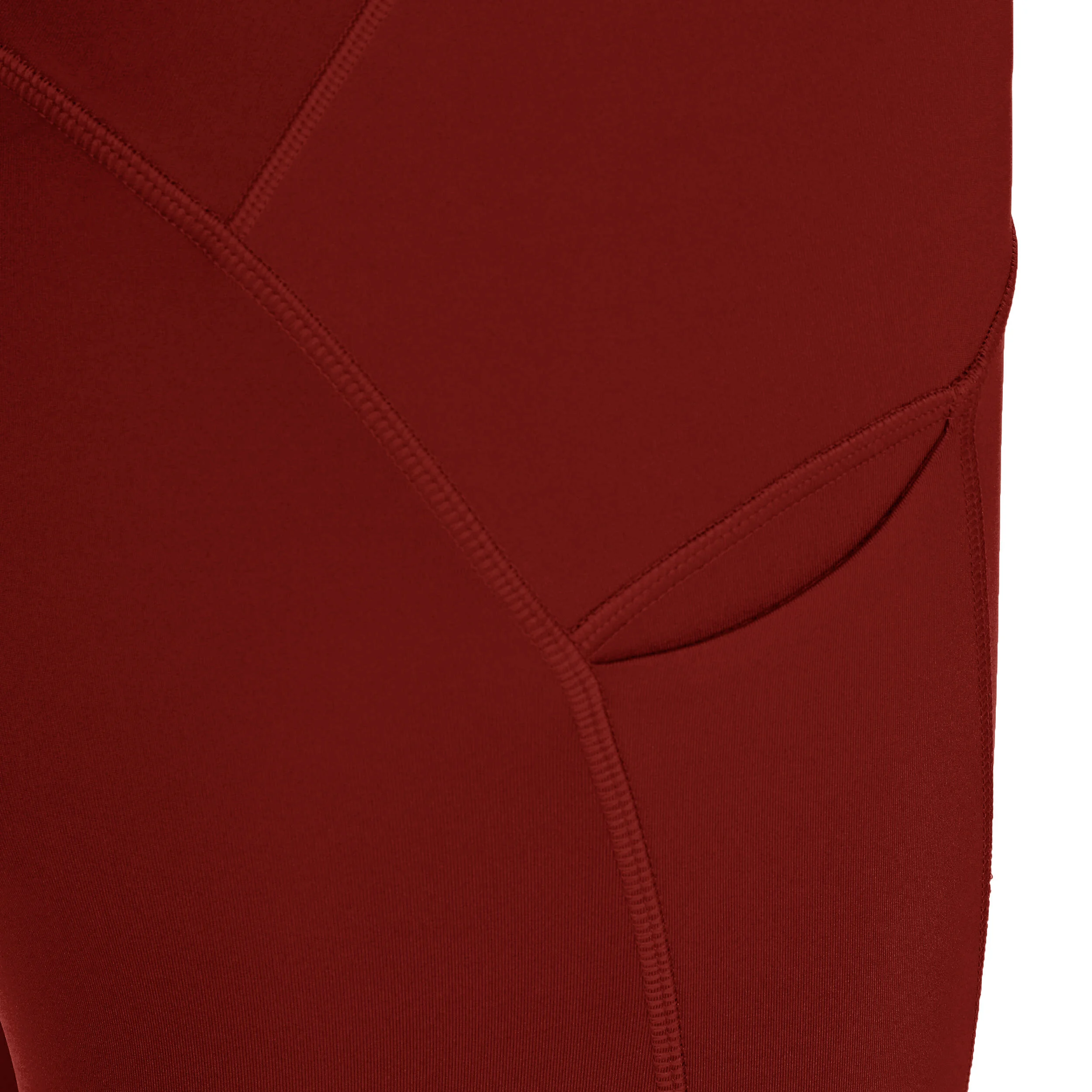 ASICS Road High Waist Collant De Course Femmes - Rouge Foncé