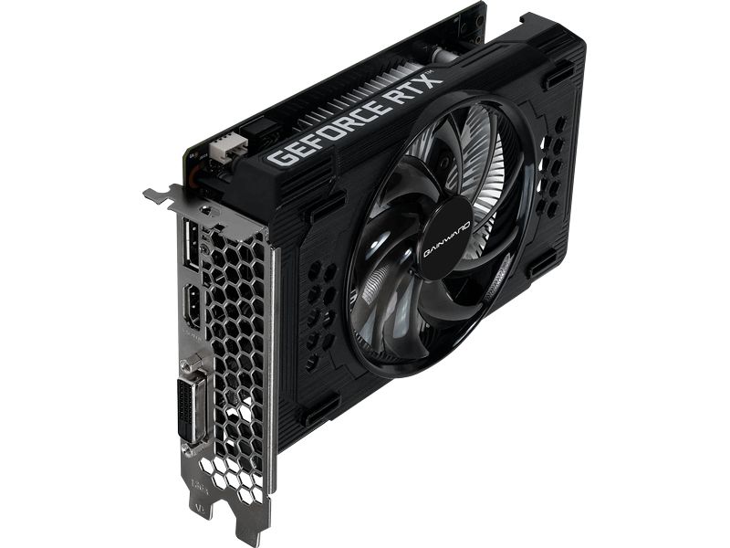 Gainward Grafikkarte GeForce RTX 3050 Pegasus 6 GB Gamer-Grafikkarte mit 6 GB GDDR6-Speicher, ermöglicht Auflösungen bis zu 8k