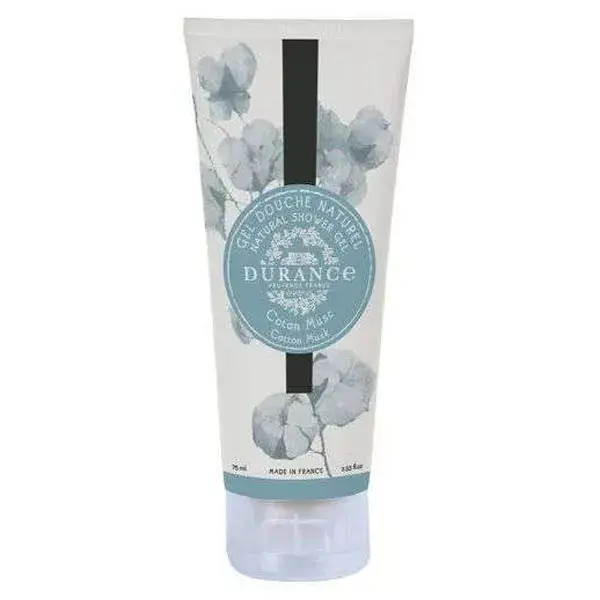 Gel de banho Durance Algodão Almíscar 75ml